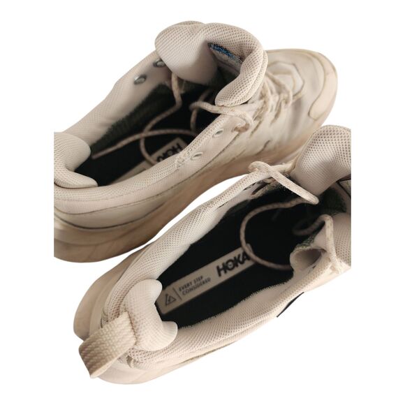 HOKA Anacapa Low GTX Women's 8.5B Eggnog Sand Waterproof Trail Hiking Shoes - Picture 5 of 9